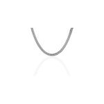 Collier frederic acier blanc