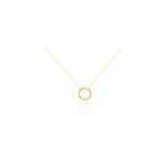 Collier gaya or jaune