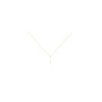 Collier georas or jaune oxyde de zirconium