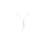 Collier giorgia argent blanc