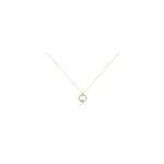 Collier gisa jaune diamant blanc