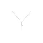 Collier gwenaelle argent blanc perle d'imitation