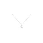 Collier hawai argent blanc