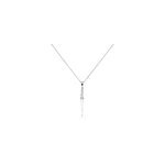 Collier henriet argent blanc oxyde de zirconium