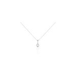 Collier istanbul argent blanc oxyde de zirconium
