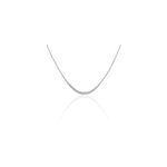 Collier ivria danilo maille anglaise or blanc