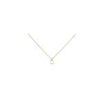 Collier jazmine jaune diamant blanc