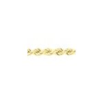 Collier jerry danilo maille corde or jaune