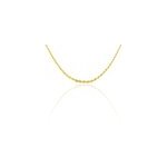 Collier jerry danilo maille corde or jaune