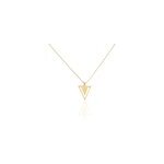 Collier joris plaqu or jaune