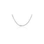 Collier jourdan homme mikeno acier blanc