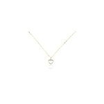 Collier kalliope jaune diamant blanc