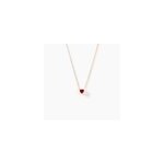 Collier kelvyn argent rose oxyde
