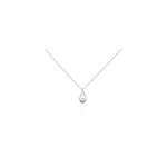 Collier loren argent blanc perle de culture