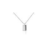 Collier lovaina acier blanc
