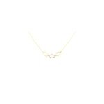 Collier lucia or bicolore