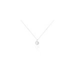 Collier lucinda or blanc perle de culture et oxyde de zirconium