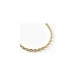 Collier maille acier dor cadia