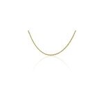 Collier maille or jaune