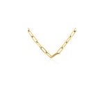 Collier maille urban line acier doré Collier maille urban line acier doré