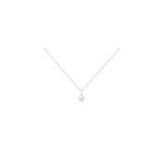 Collier mathie argent blanc perle de culture et oxyde de zirconium
