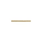 Collier messaline plaqu or jaune