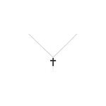 Collier moletee acier blanc