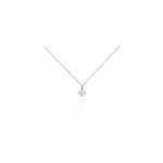 Collier naomie argent blanc