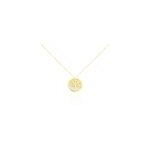 Collier noamie or jaune nacre