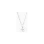 Collier norine argent blanc oxyde de zirconium Collier norine argent blanc oxyde de zirconium