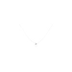 Collier nylon argent blanc oxyde