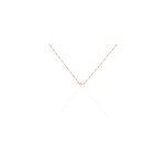 Collier opale argent rose