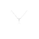 Collier or blanc proximae perle de culture oxydes de zirconium