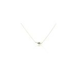 Collier or jaune caetlin emeraude diamants Collier or jaune caetlin emeraude diamants