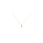 Collier or jaune evening star amethyste Collier or jaune evening star amethyste