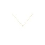 Collier or jaune fliep perle de culture