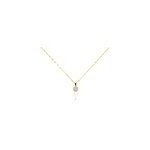Collier or jaune luminata diamants