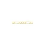 Collier or jaune maille alterne 1 / 3