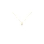 Collier philana or jaune nacre