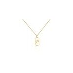 Collier plaqu or prospero