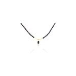 Collier poire or jaune perle de culture Collier poire or jaune perle de culture