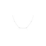 Collier sautoir argent gaspar perles de culture 7 - 8mm 73cm