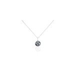 Collier semi - baroque or blanc perle de culture de tahiti Collier semi - baroque or blanc perle de culture de tahiti