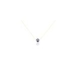 Collier sissy or jaune perle de culture Collier sissy or jaune perle de culture