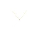 Collier sissy or jaune perle de culture