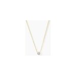 Collier teani or jaune diamant