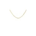 Collier urban flower plaqu� or jaune oxyde de zirconium