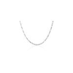 Collier vivian argent blanc