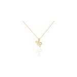 Collier wandala plaqu� or