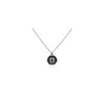 Collier yoan acier blanc